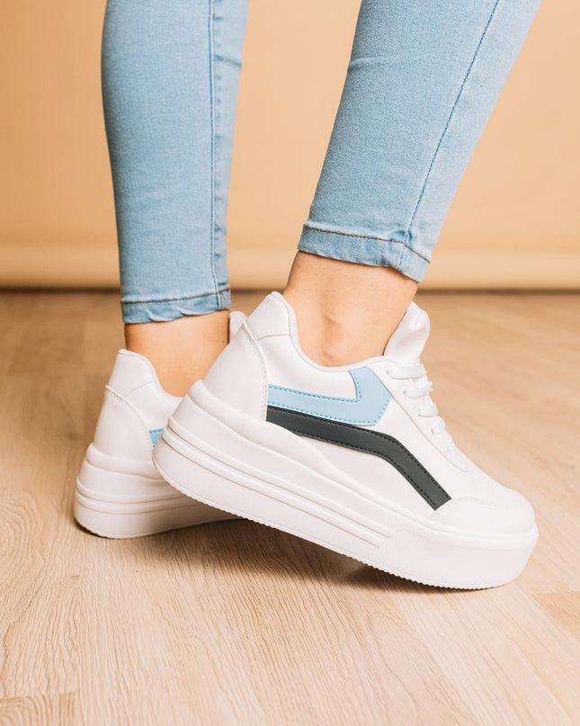 Zapatilla Loop - Celeste - Tienda Nébula