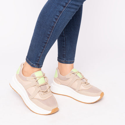 Zapatilla Malinas - Beige - Tienda Nébula