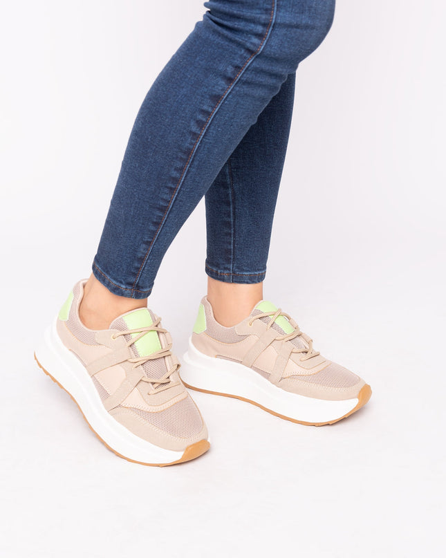 Zapatilla Malinas - Beige - Tienda Nébula
