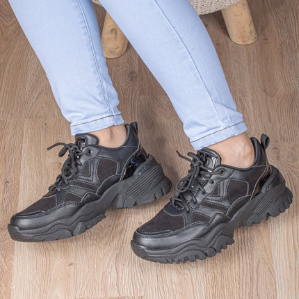 Zapatilla Milan - Negro - Tienda Nébula