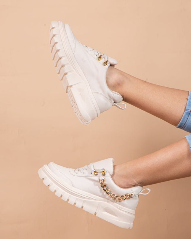 Zapatilla Montpelier - Beige - Tienda Nébula