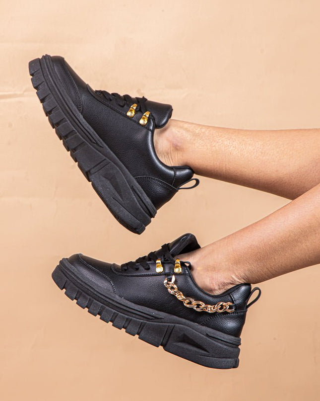 Zapatilla Montpelier - Negro - Tienda Nébula