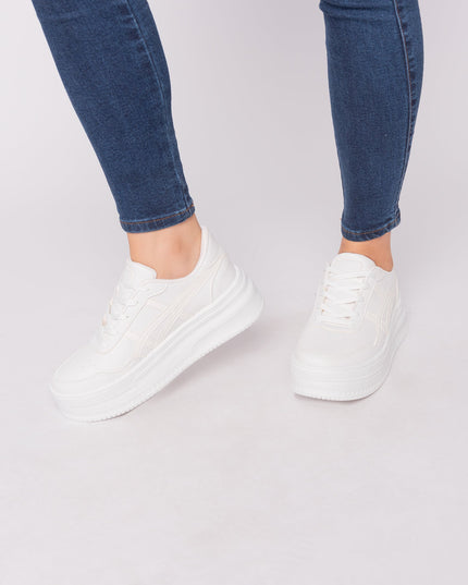 Zapatilla Namur - Blanco - Tienda Nébula