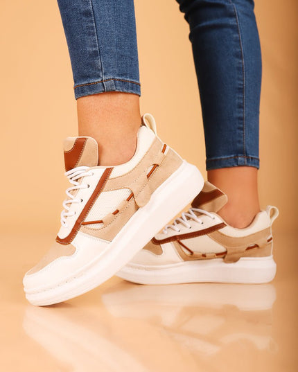 Zapatilla Nova - Camel - Tienda Nébula