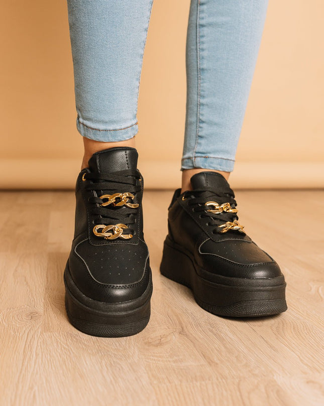 Zapatilla Omis - Negro - Tienda Nébula
