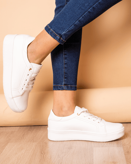 Zapatilla Orlando - Blanco - Tienda Nébula