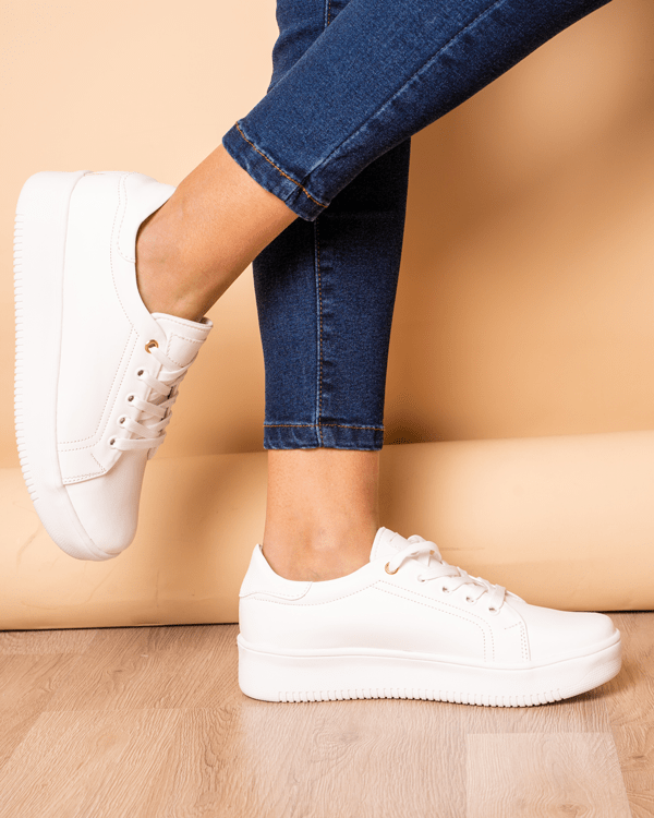 Zapatilla Orlando - Blanco - Tienda Nébula
