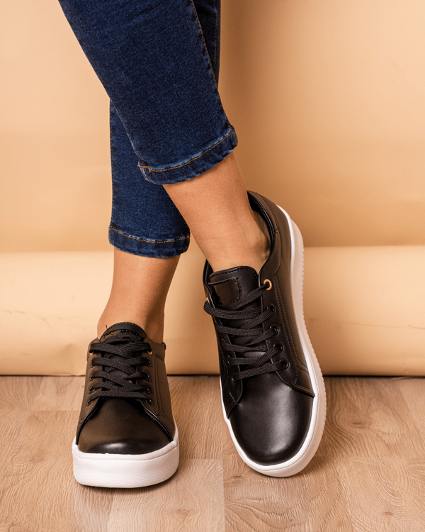 Zapatilla Orlando - Negro - Tienda Nébula