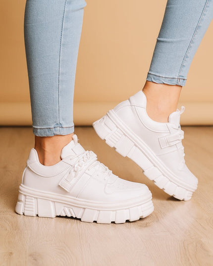 Zapatilla Oslo - Blanco - Tienda Nébula