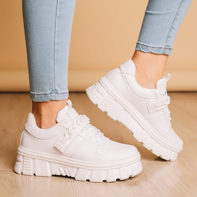 Zapatilla Oslo - Blanco - Tienda Nébula