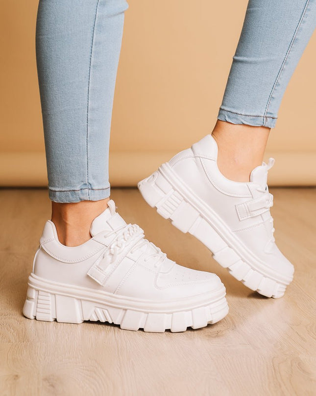 Zapatilla Oslo - Blanco - Tienda Nébula