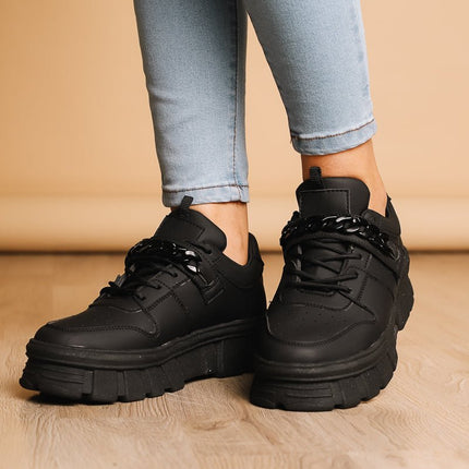 Zapatilla Oslo - Negro - Tienda Nébula