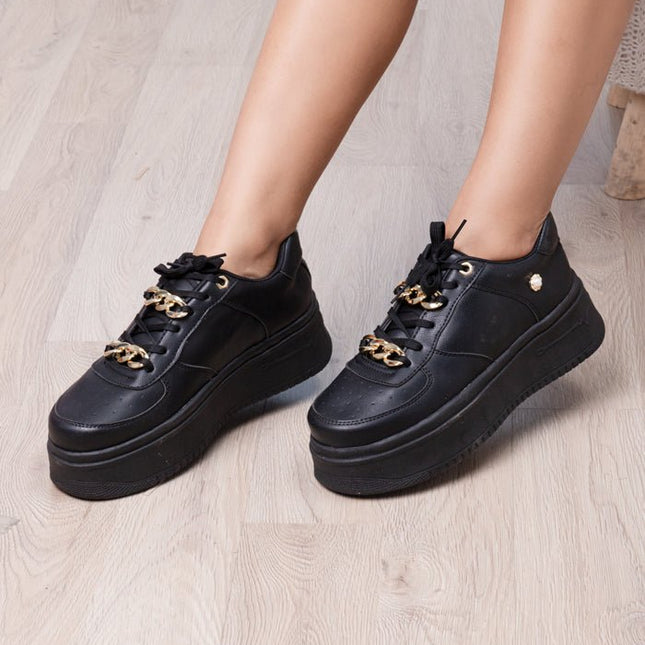 Zapatilla Pristina - Negro - Tienda Nébula
