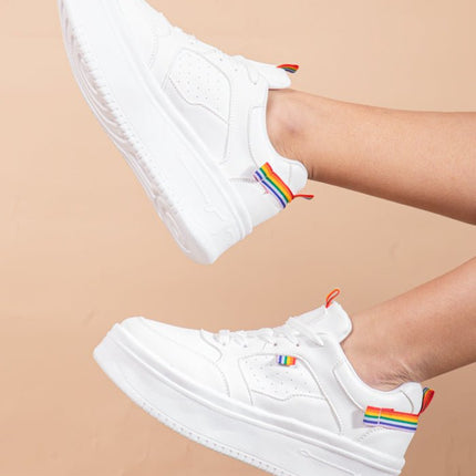 Zapatilla Roterdam - Blanco - Tienda Nébula