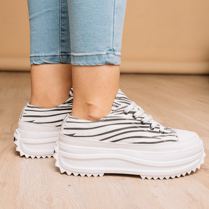 Zapatilla San Jose - Zebra - Tienda Nébula