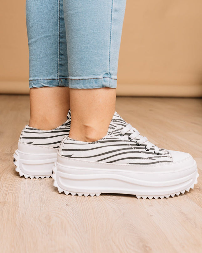 Zapatilla San Jose - Zebra - Tienda Nébula