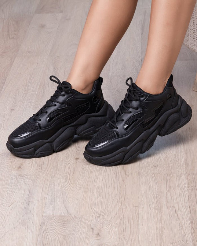 Zapatilla San Roman - Negro - Tienda Nébula