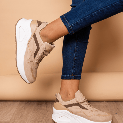 Zapatilla Sedan - Beige - Tienda Nébula