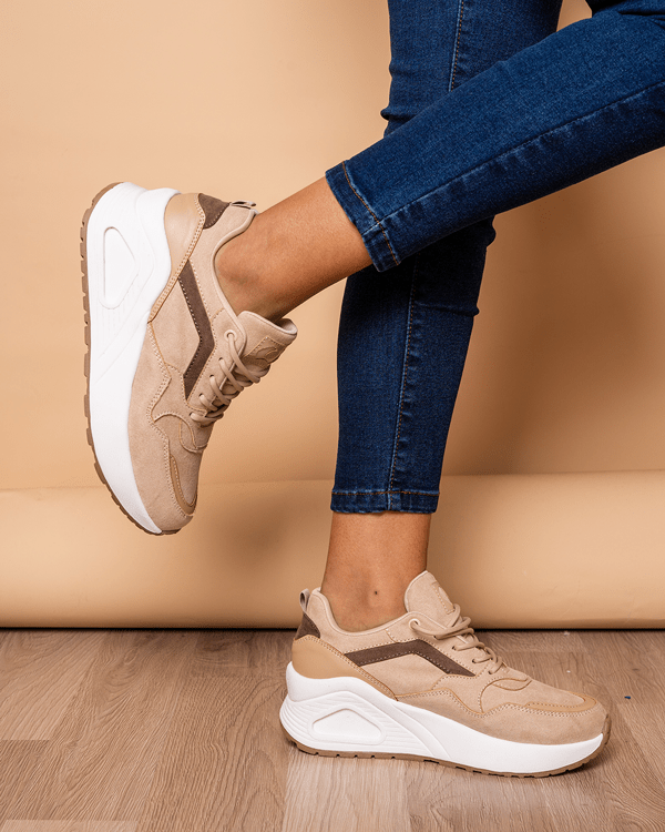 Zapatilla Sedan - Beige - Tienda Nébula