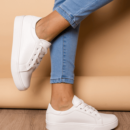 Zapatilla Split - Blanco - Tienda Nébula