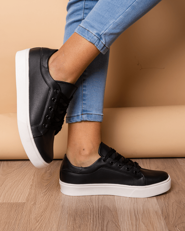 Zapatilla Split - Negro - Tienda Nébula