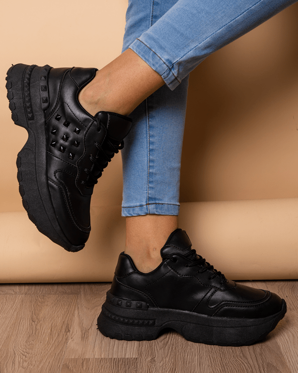 Zapatilla Talavera - Negro - Tienda Nébula