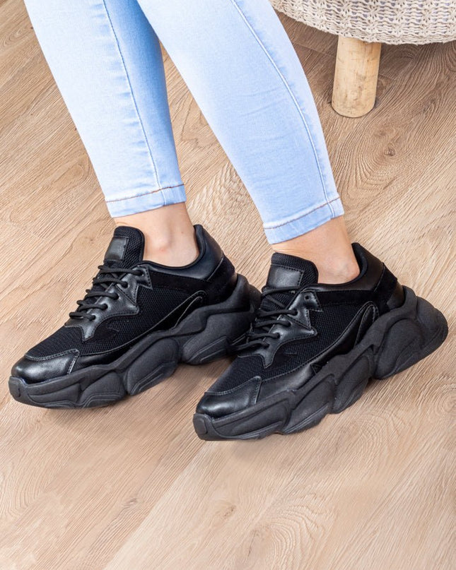 Zapatilla Tarragona - Negro - Tienda Nébula