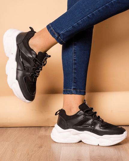 Zapatilla Valencia - Negro - Tienda Nébula