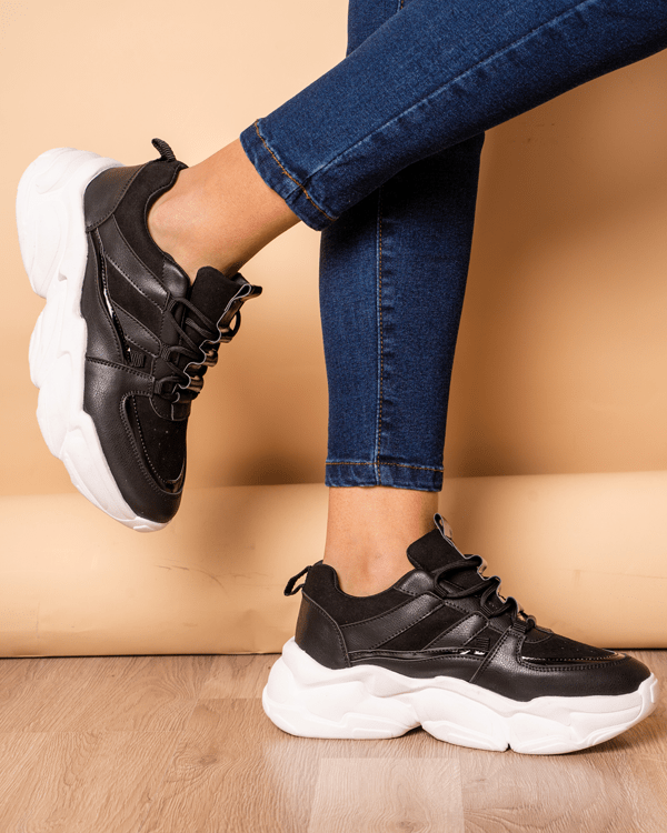 Zapatilla Valencia - Negro - Tienda Nébula