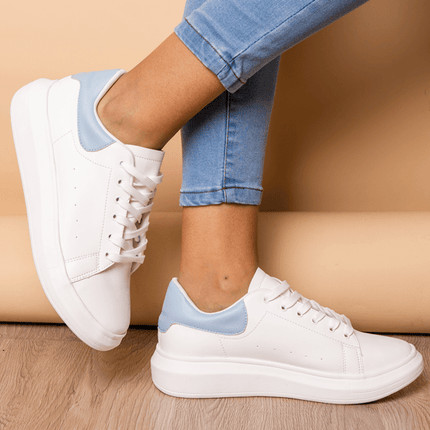 Zapatilla Viena 2.0 - Celeste - Tienda Nébula