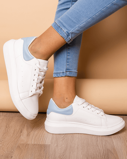 Zapatilla Viena 2.0 - Celeste - Tienda Nébula