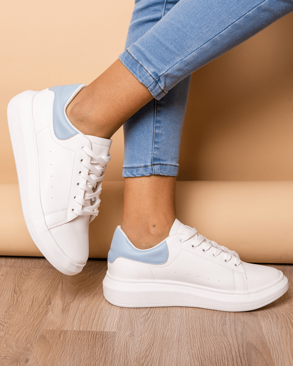 Zapatilla Viena 2.0 - Celeste - Tienda Nébula