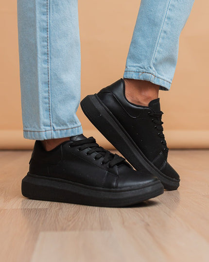 Zapatilla Viena 2.0 - Negro Total - Tienda Nébula