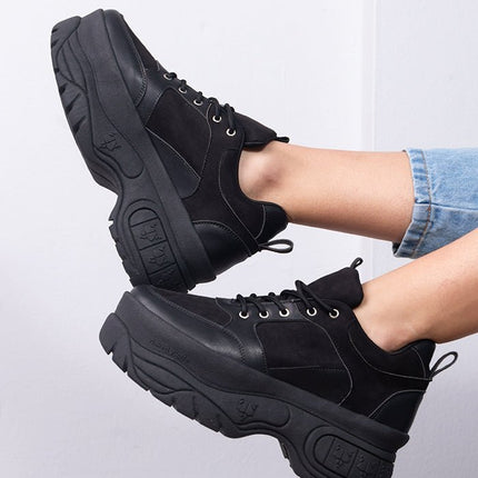 Zapatilla Wolf - Negro - Tienda Nébula
