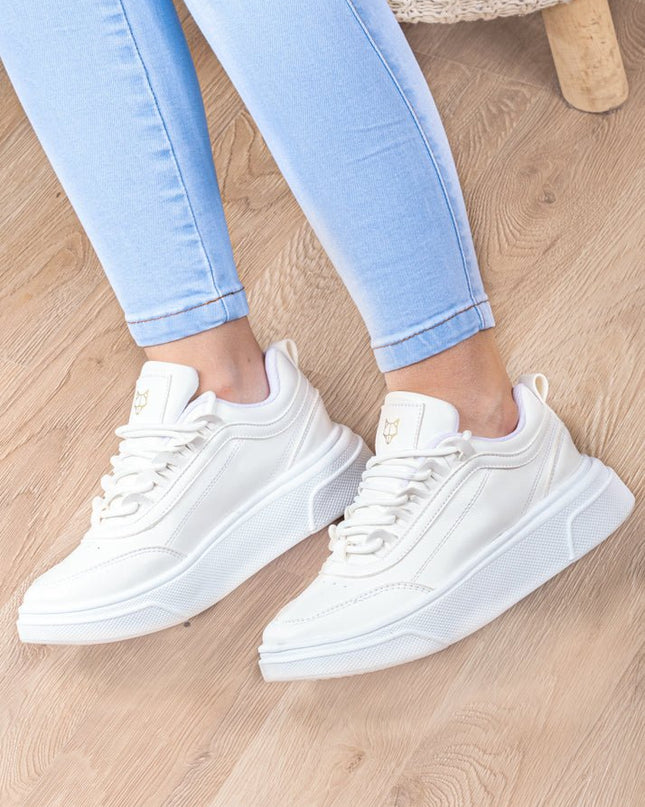 Zapatillas Arkansas - Blanco - Tienda Nébula