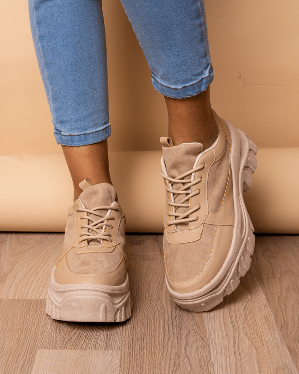Zapatillas Monteros - Beige - Tienda Nébula